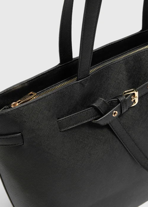 Black Tote Bag - One Size Image 4