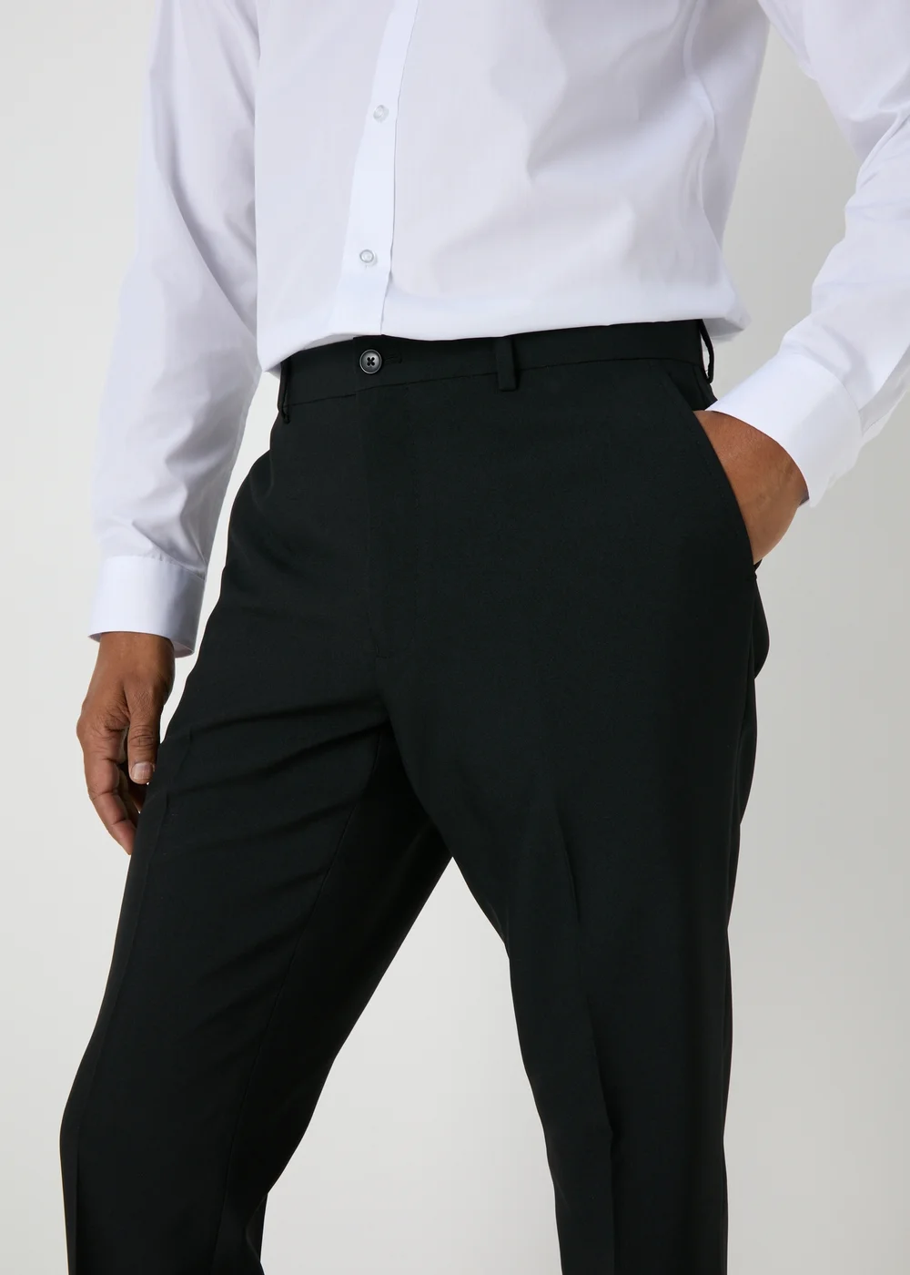 Taylor & Wright Black Skinny Fit Trousers - 30 Waist 29 Leg Image 3