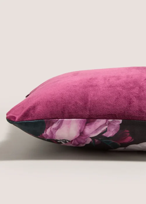 Pink Floral Cushion (43cm x 43cm) Image 2