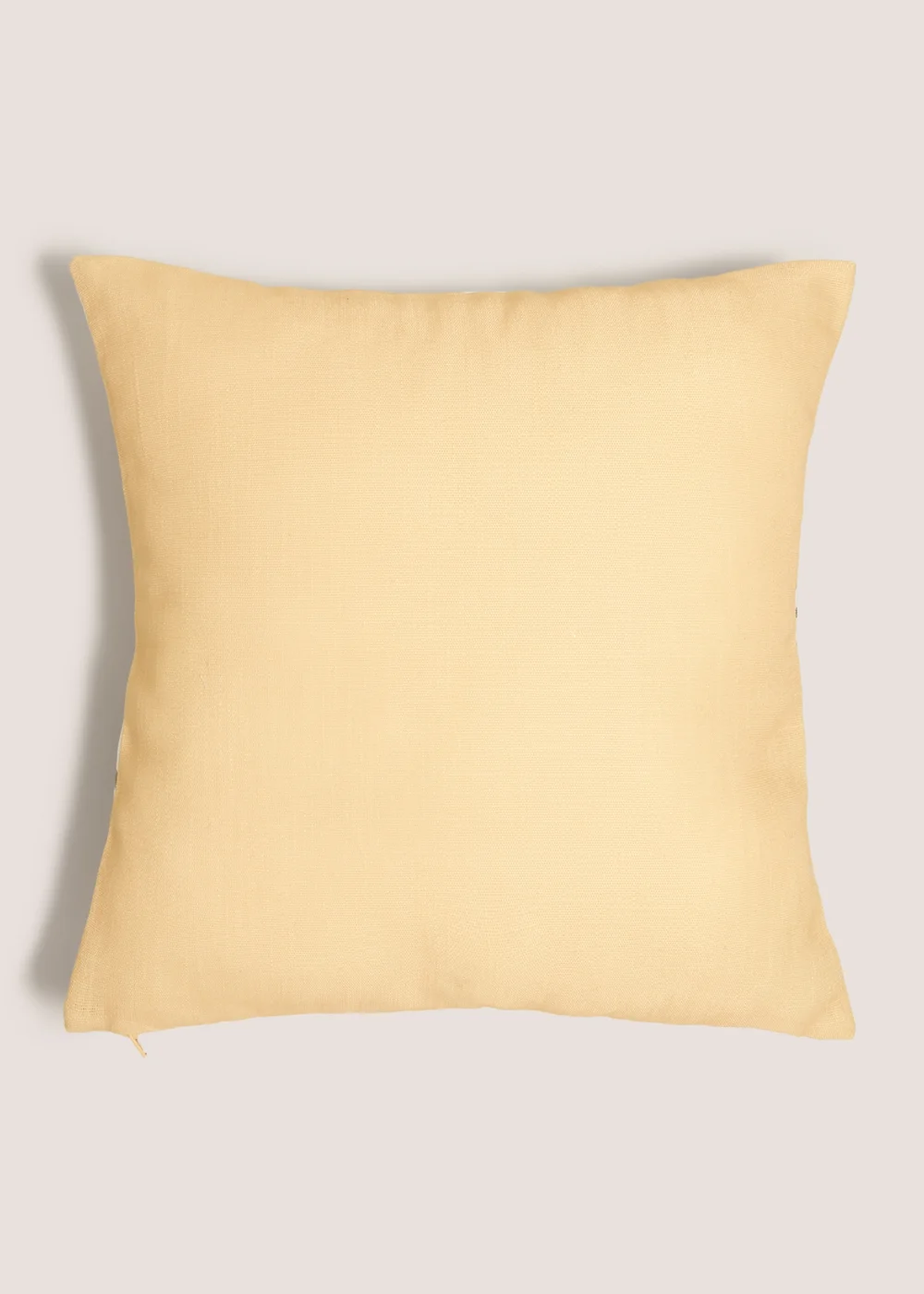 Cream Floral Print Cushion Image 2