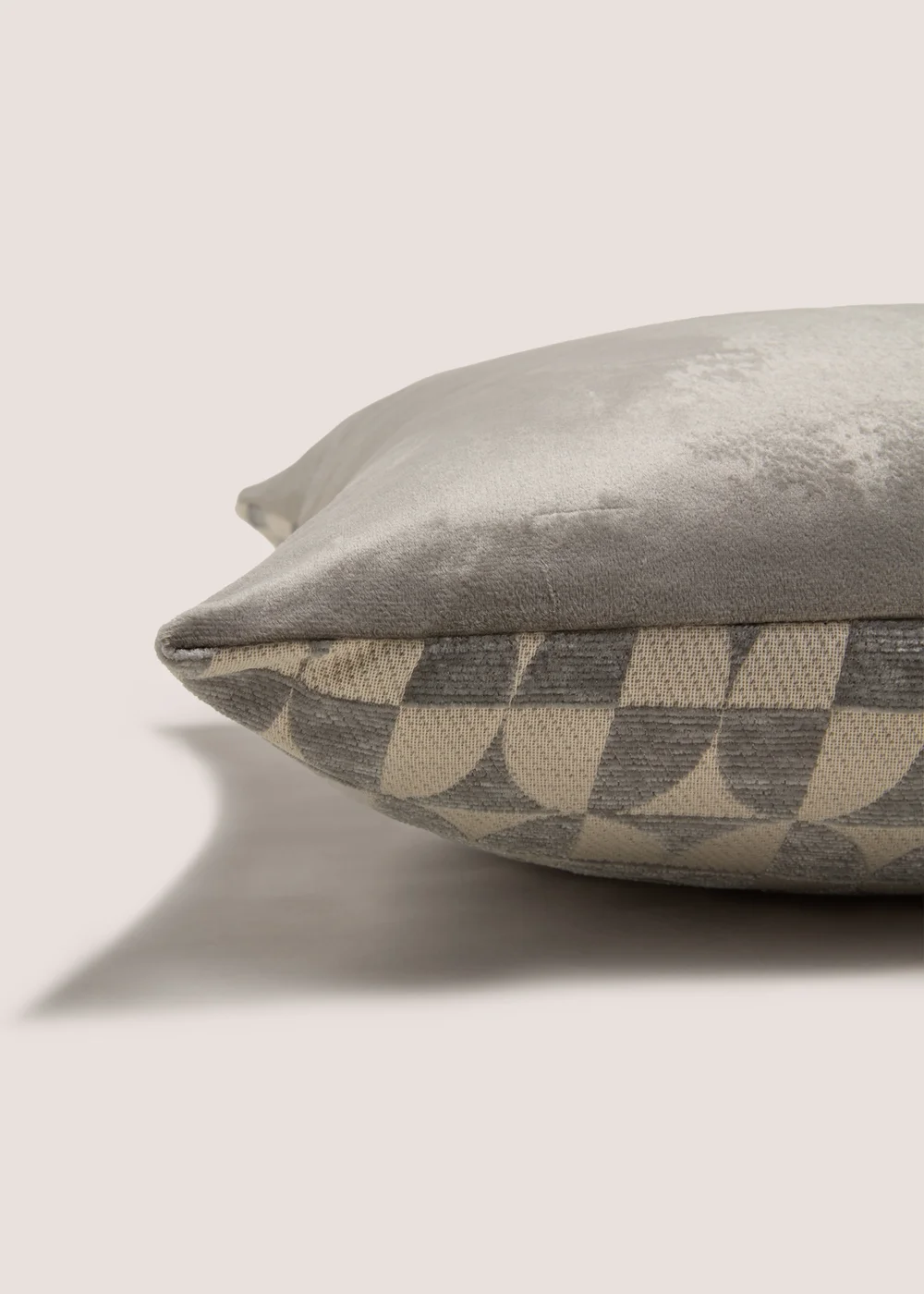 Textured Geo Cushion Image 2