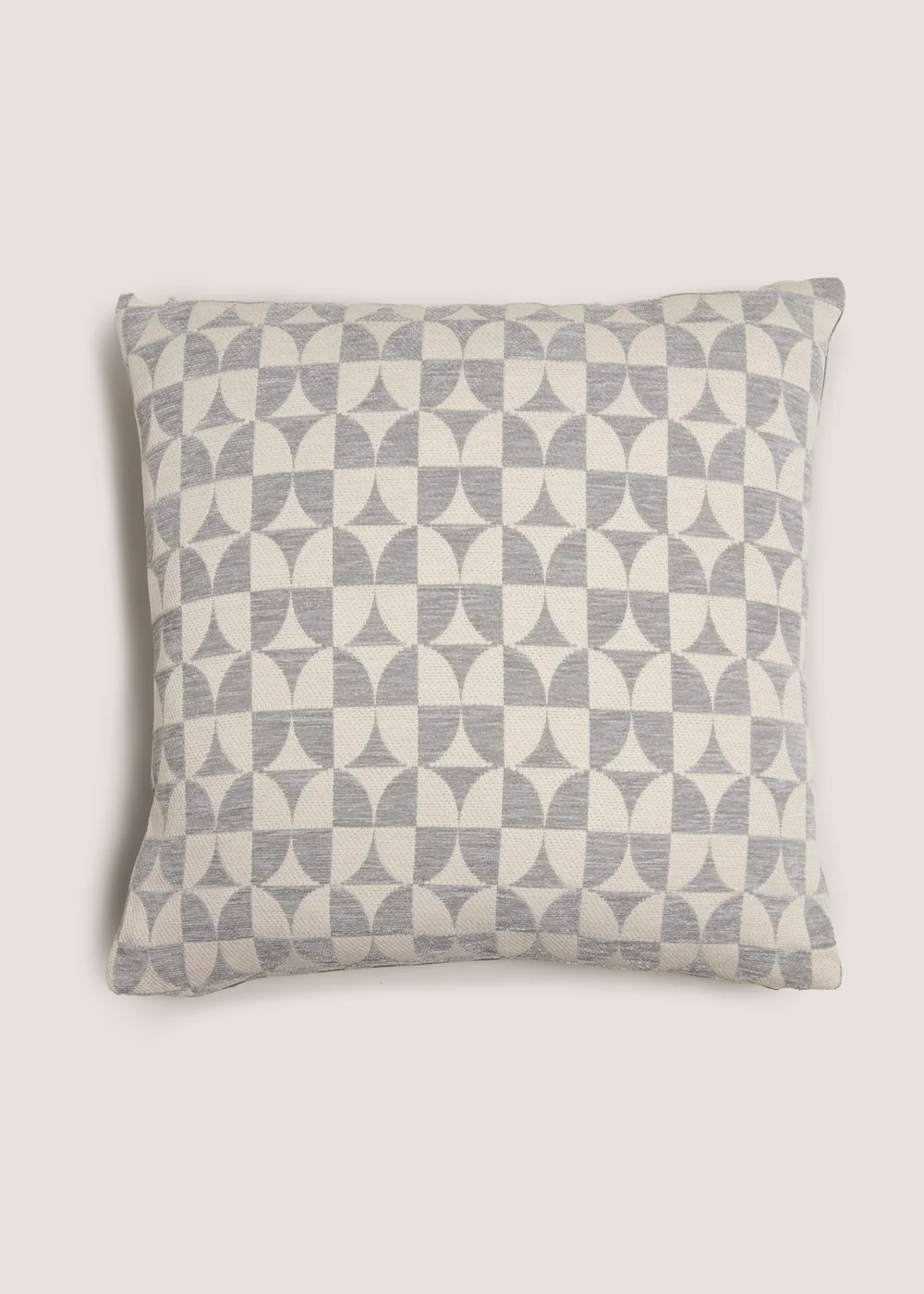 Textured Geo Cushion Image 1