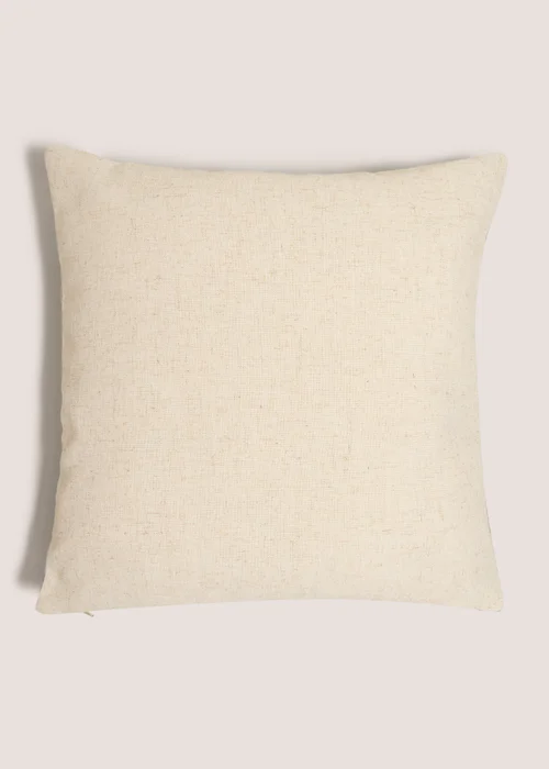 Grey Stripe Cushion Image 2