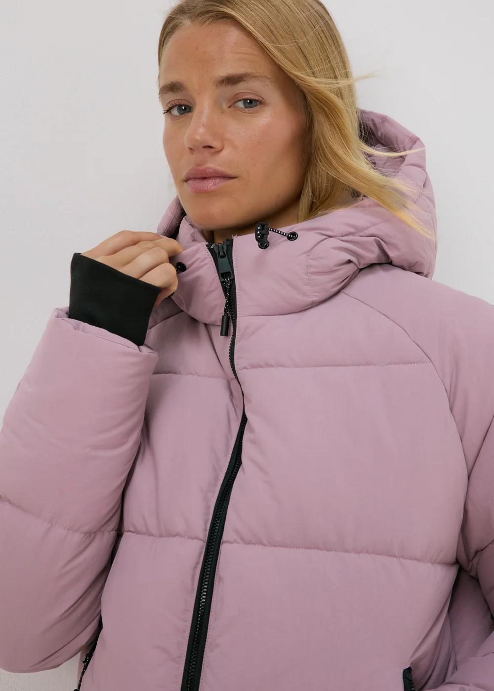 Pink Padded Short Coat - 8 Image 2