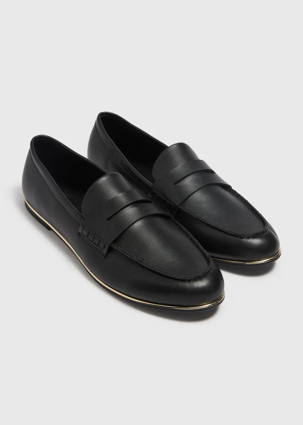 Black Basic Loafer - Size 3 Image 1
