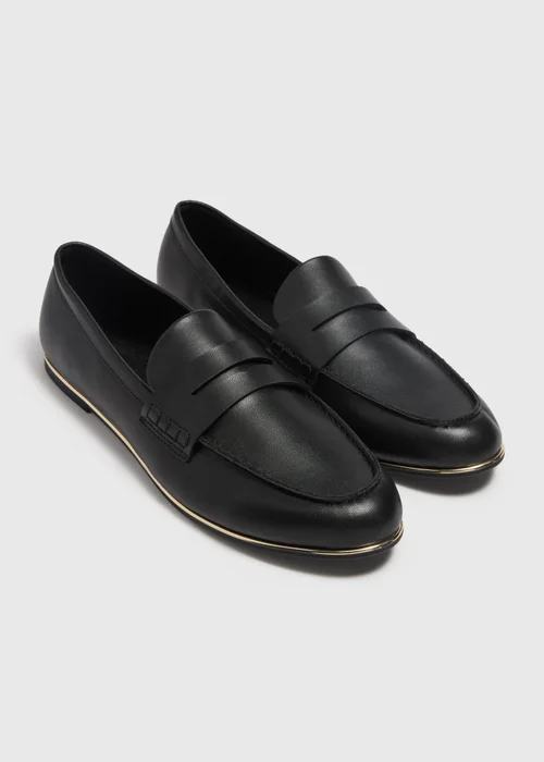 Black Basic Loafer - Size 3 Image 1
