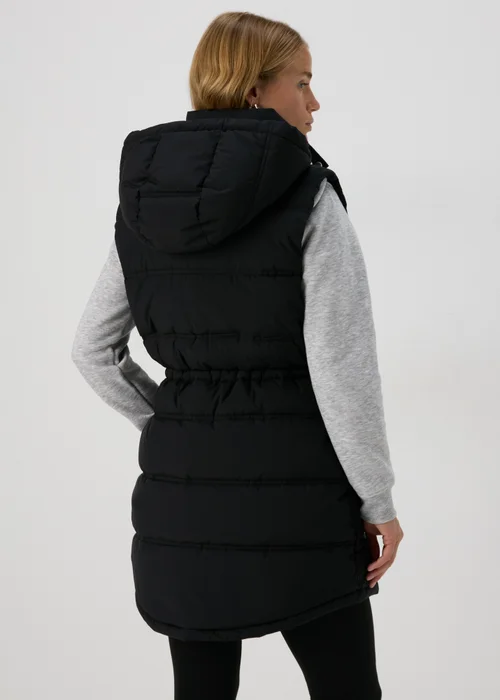 Black Mid Padded Gilet - 8 Image 2