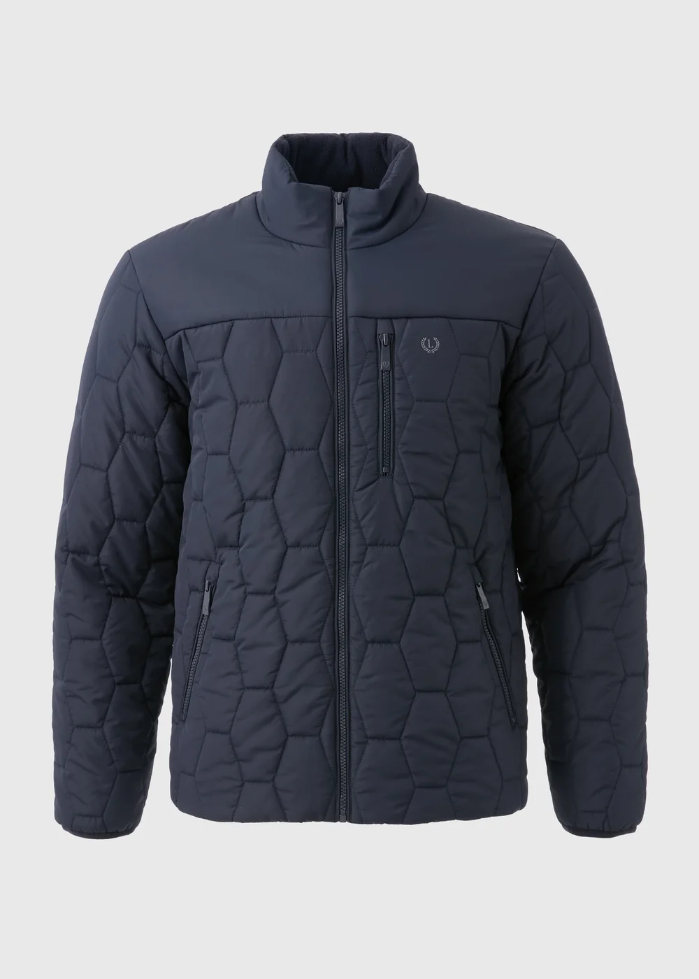 Lincoln Navy Quilted Jacket - S Image 5