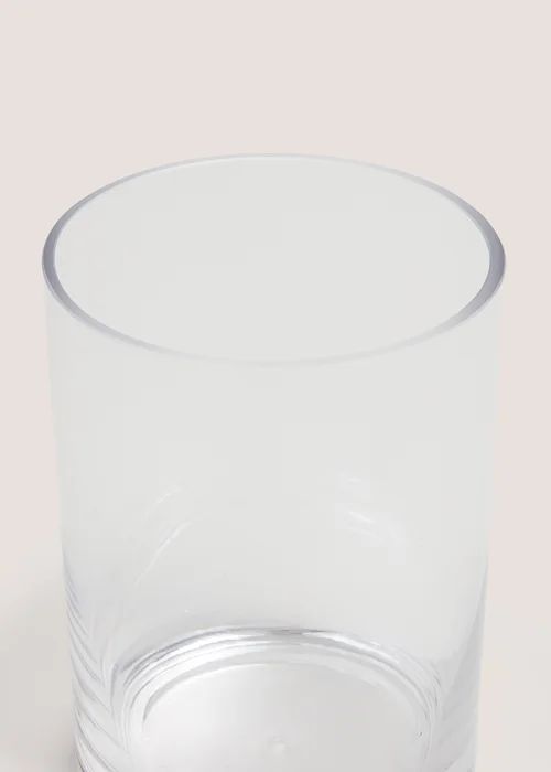 Clear Glass Vase (18x12x12cm) Image 2