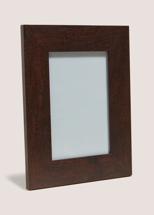 Dark Wood Photo Frame (4inch x 6inch) Image 1