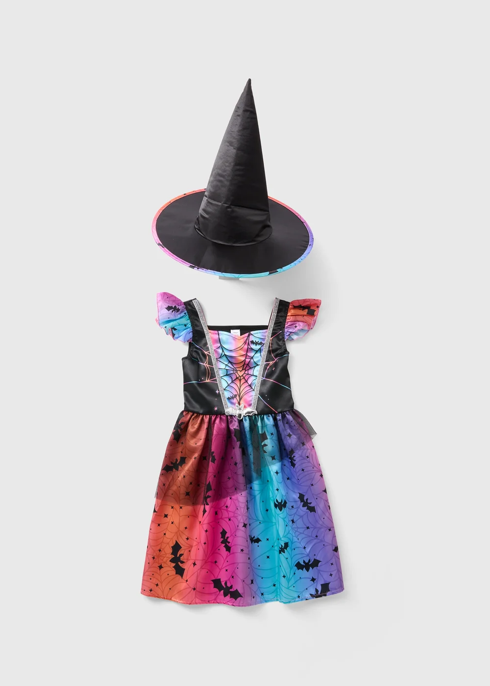 Kids Black Witch Dress Up Costume (1-9yrs) - 1-1.5 Yrs Image 1