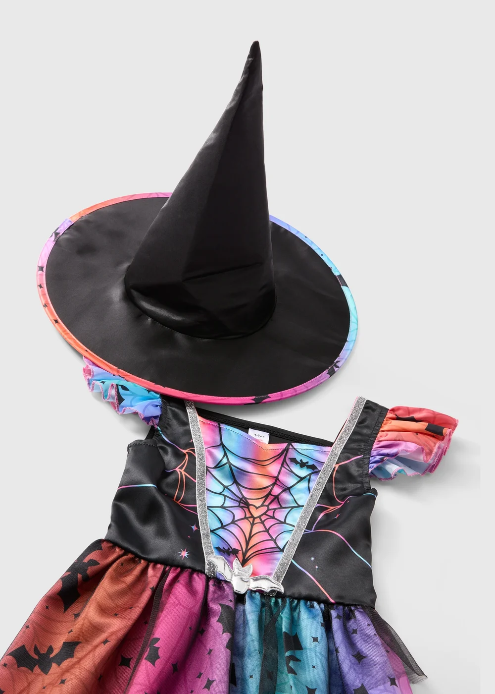 Kids Black Witch Dress Up Costume (1-9yrs) - 1-1.5 Yrs Image 2