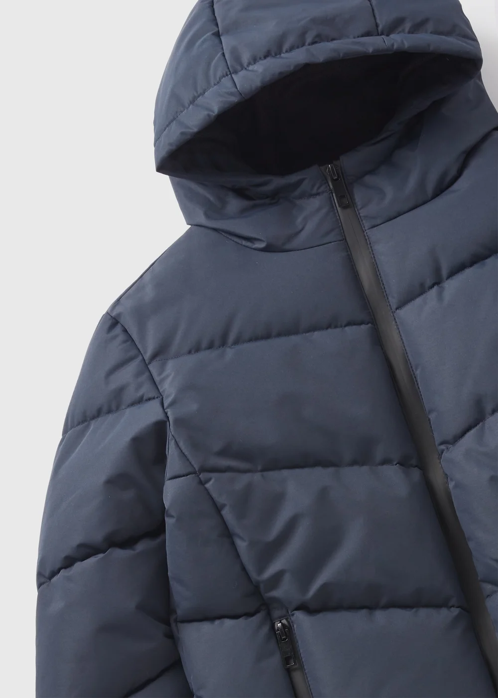 Boys Navy Padded Coat (7-15yrs) - 7 Yrs Image 2