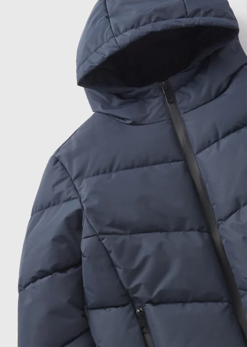 Boys Navy Padded Coat (7-15yrs) - 7 Yrs Image 2