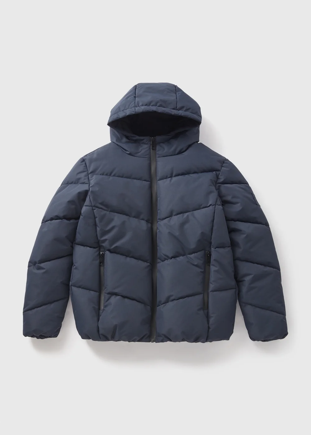 Boys Navy Padded Coat (7-15yrs) - 7 Yrs Image 1