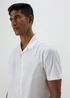 White Linen Shirt - S Image 3