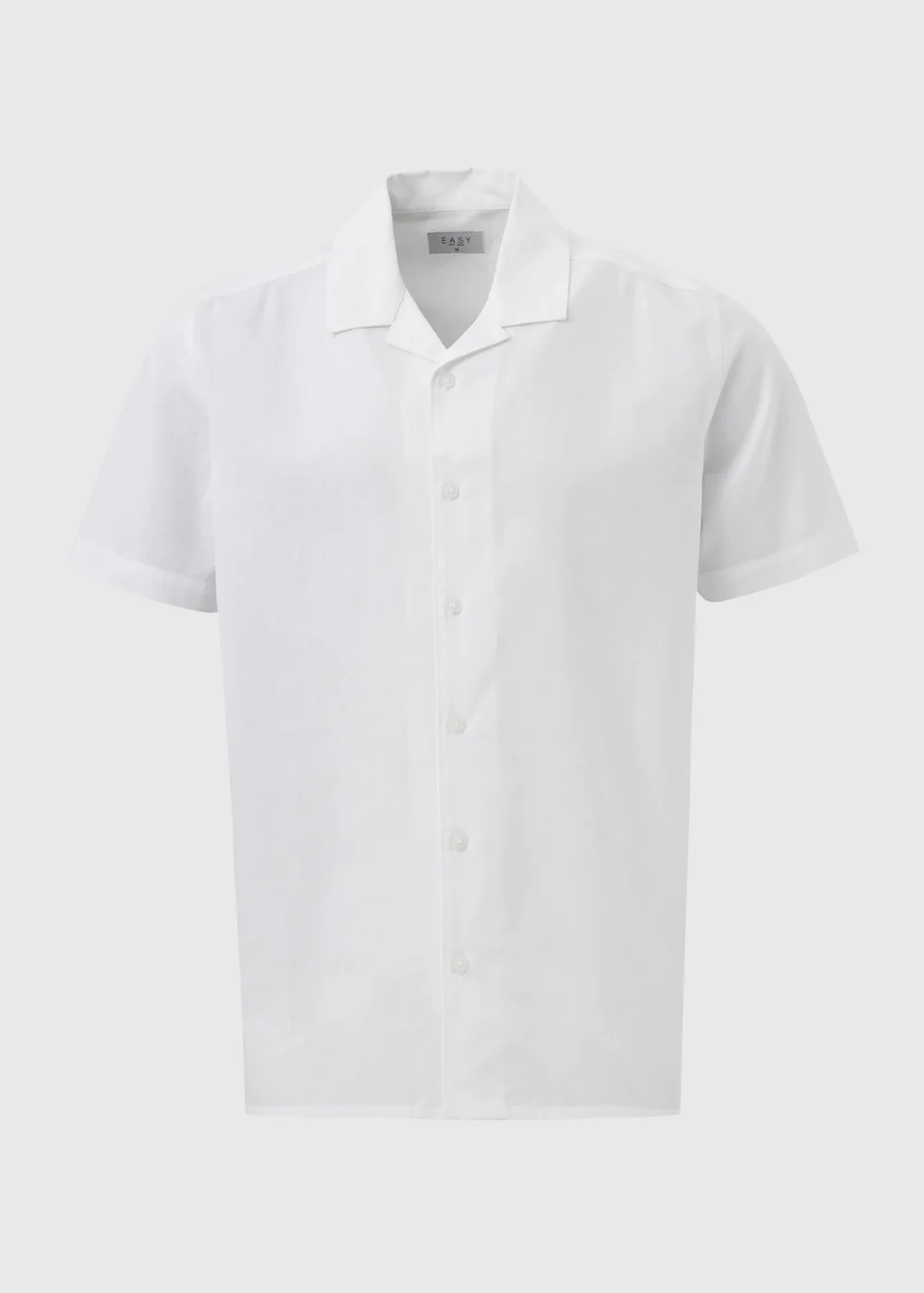 White Linen Shirt - S Image 5