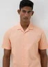 Peach Linen Shirt - S Image 3