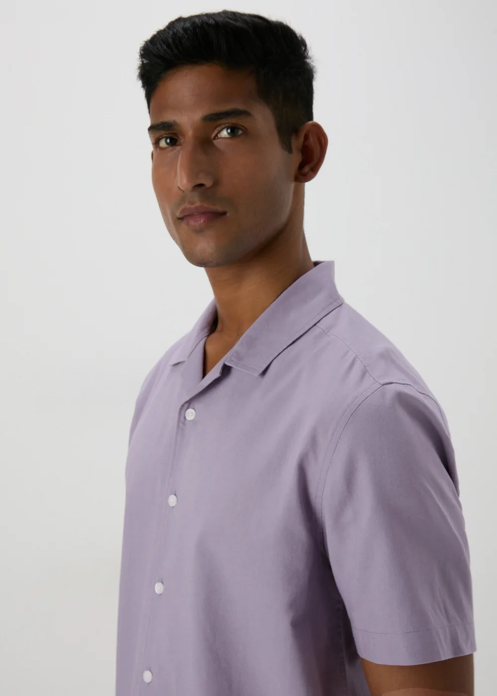 Lilac Linen Shirt - S Image 1
