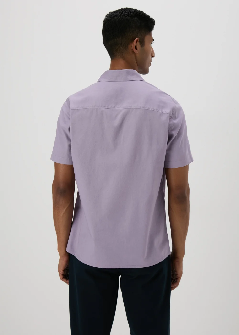Lilac Linen Shirt - S Image 2