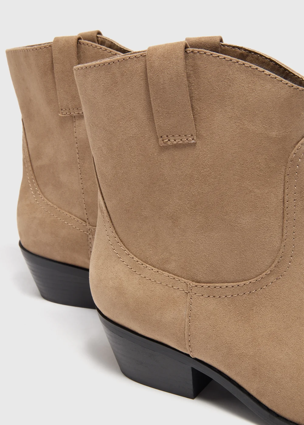 Taupe Western Boots - Size 3 Image 2