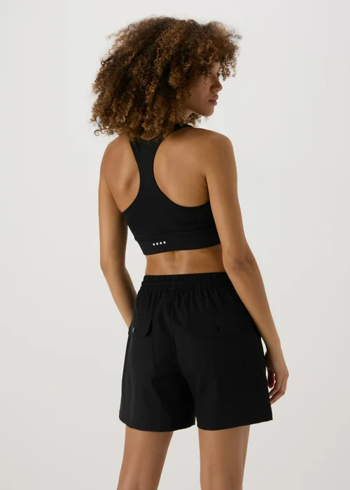 Souluxe Black Walking Shorts - 8 Image 2