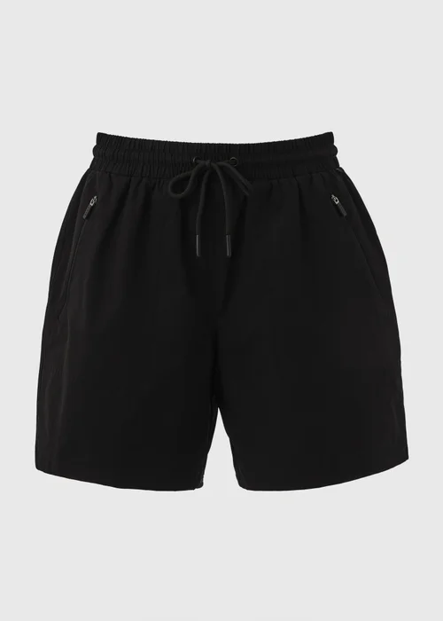 Souluxe Black Walking Shorts - 8 Image 5