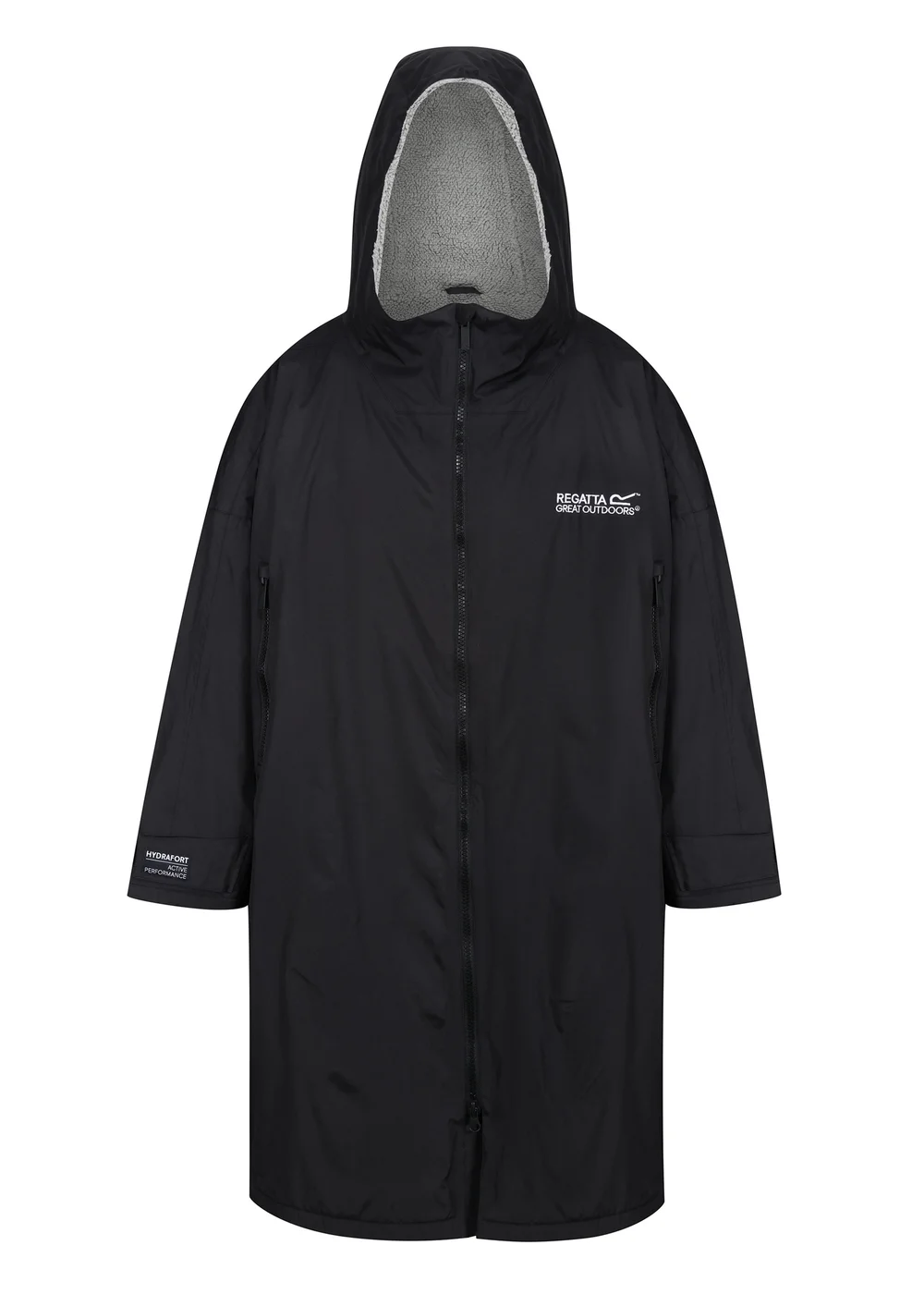 Regatta Black Robe Windbreaker Jacket - S/M Image 1