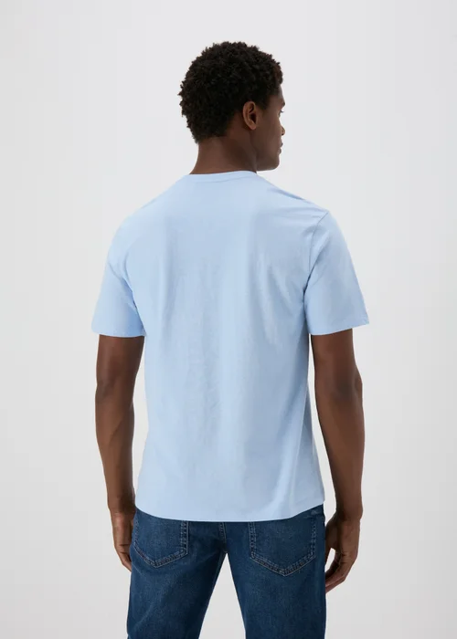 Light Blue Essential Crew Neck T-Shirt - XS Image 2