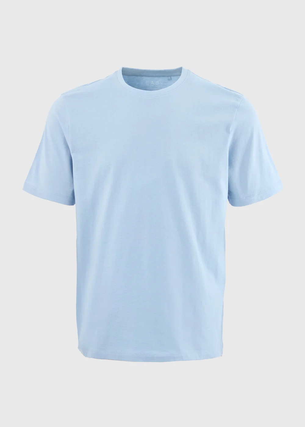 Light Blue Essential Crew Neck T-Shirt - XS Image 5