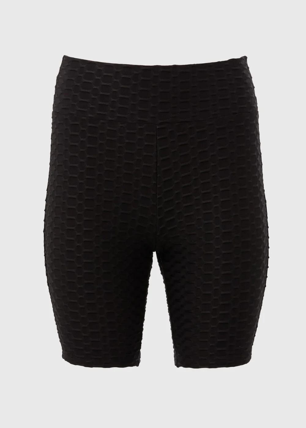 Souluxe Ruched Black Cycling Shorts - 8 Image 5