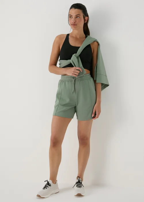 Souluxe Green Modal Shorts - S Image 4