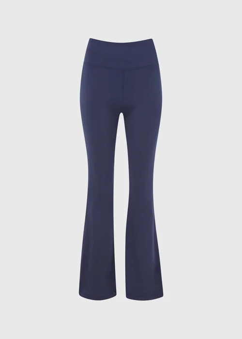 Souluxe Navy Flare Leggings - Size 8 Image 2