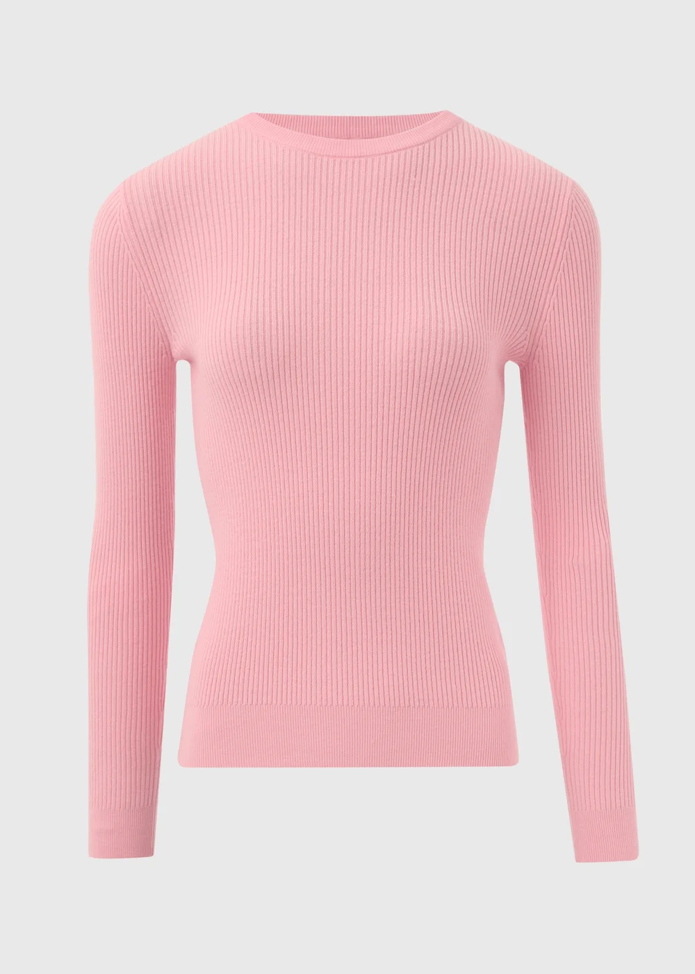 Pink Fine Gauge Jumper - 8 Image 5
