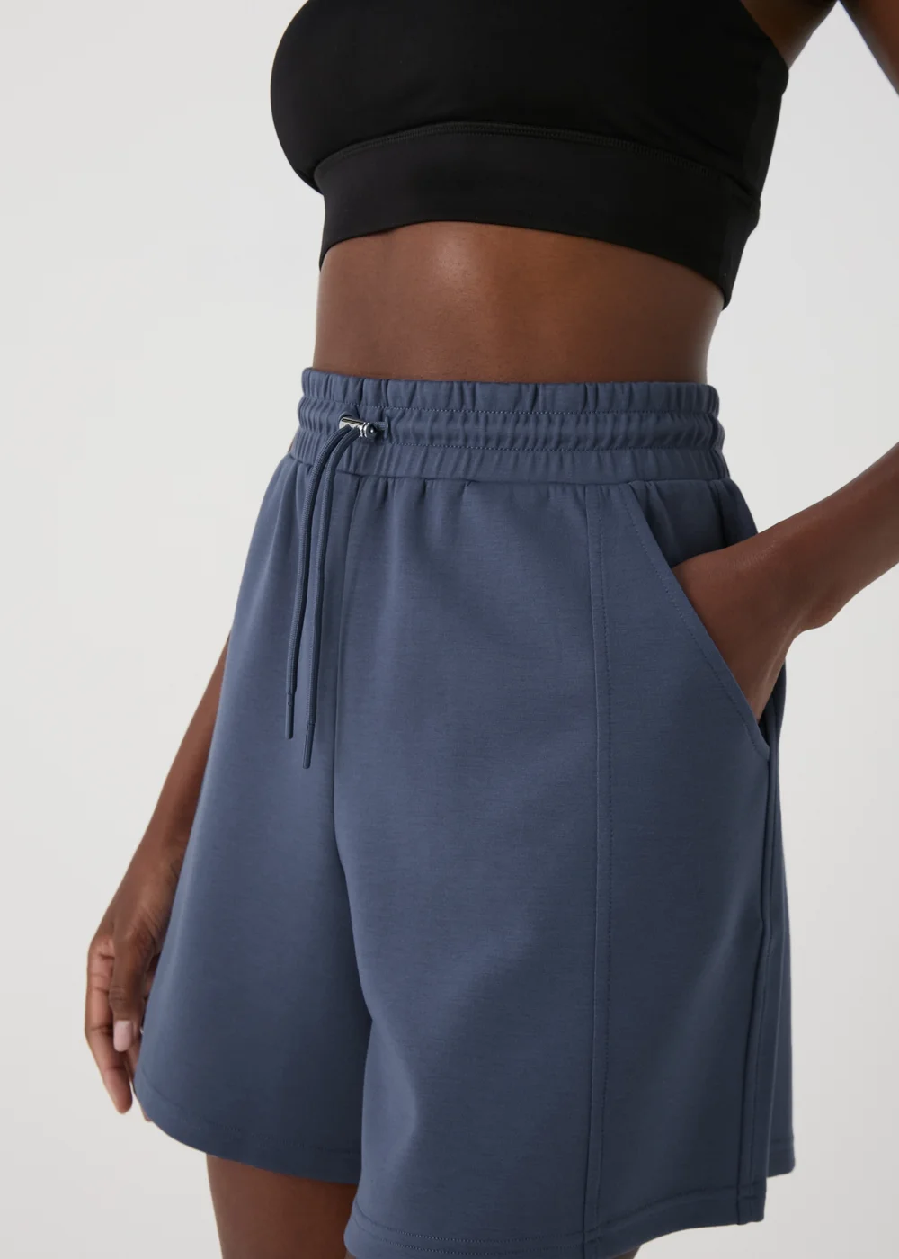 Souluxe Blue Sports Shorts - S Image 3