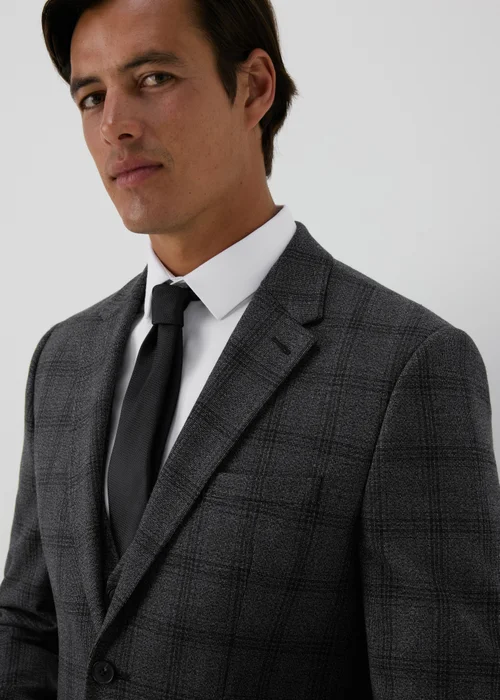 Taylor & Wright Blenheim Charcoal Slim Fit Suit Jacket - 36 Chest Regular Image 4