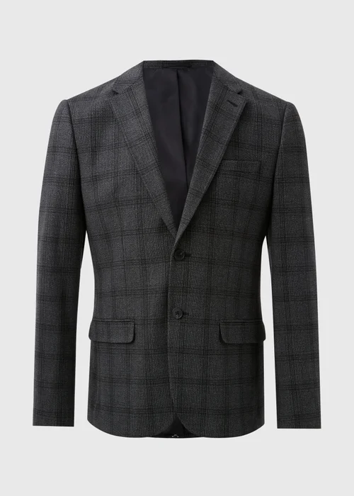 Taylor & Wright Blenheim Charcoal Slim Fit Suit Jacket - 36 Chest Regular Image 5