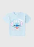 Disney Kids Blue Stitch T-Shirt ( 1-7yrs) - 1 to 1 half years Image 1