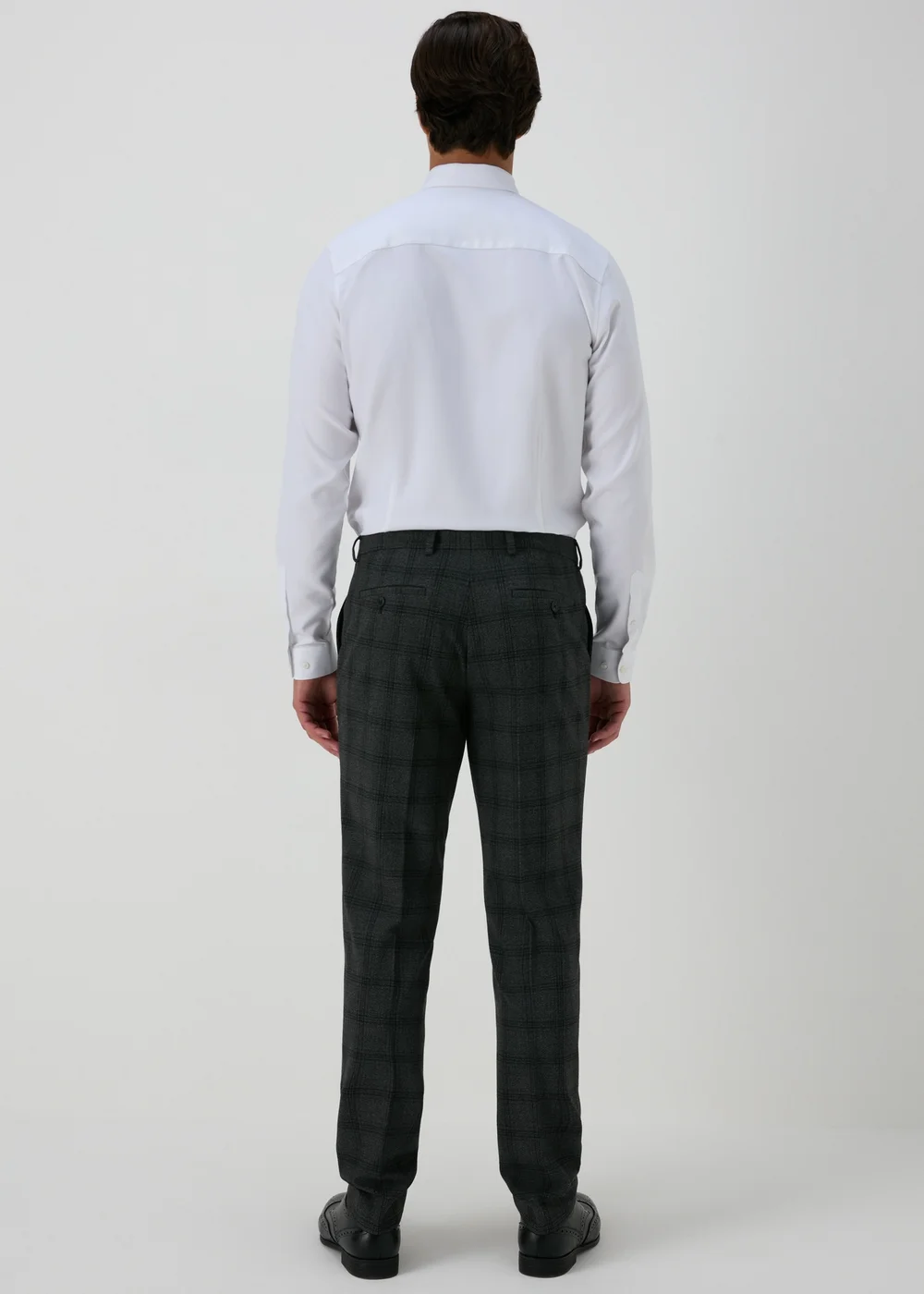 Taylor & Wright Blenheim Charcoal Slim Fit Trousers - 30 Waist 29 Leg Image 2