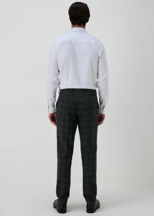 Taylor & Wright Blenheim Charcoal Slim Fit Trousers - 30 Waist 29 Leg Image 2