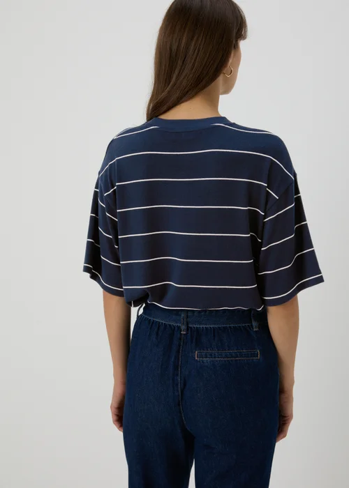 Navy Stripe Soft T-Shirt - S Image 2