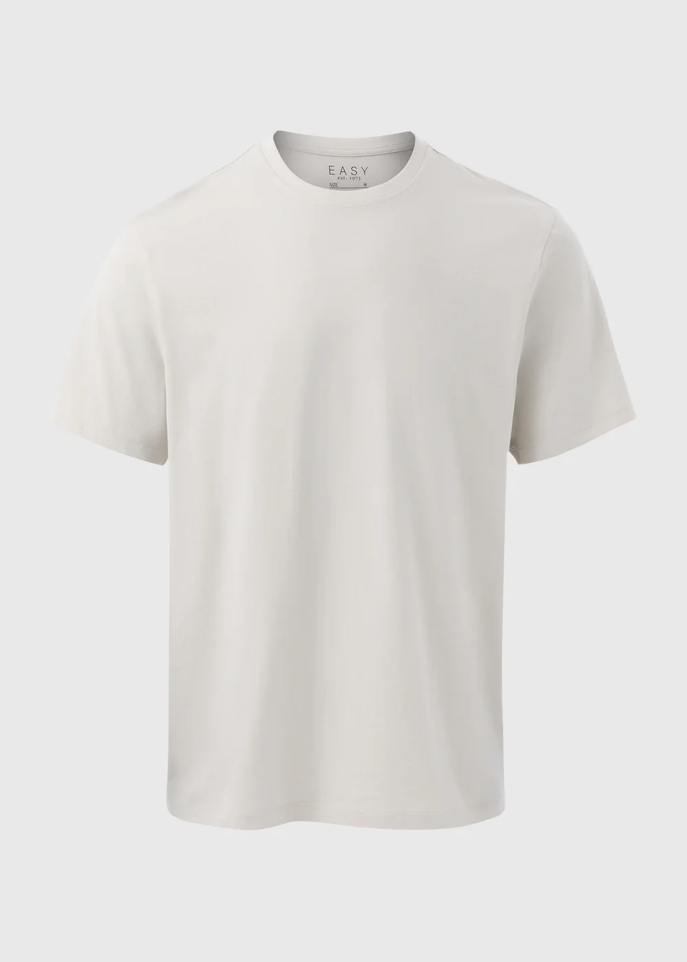 Grey Crew Neck T-Shirt - XS Image 5