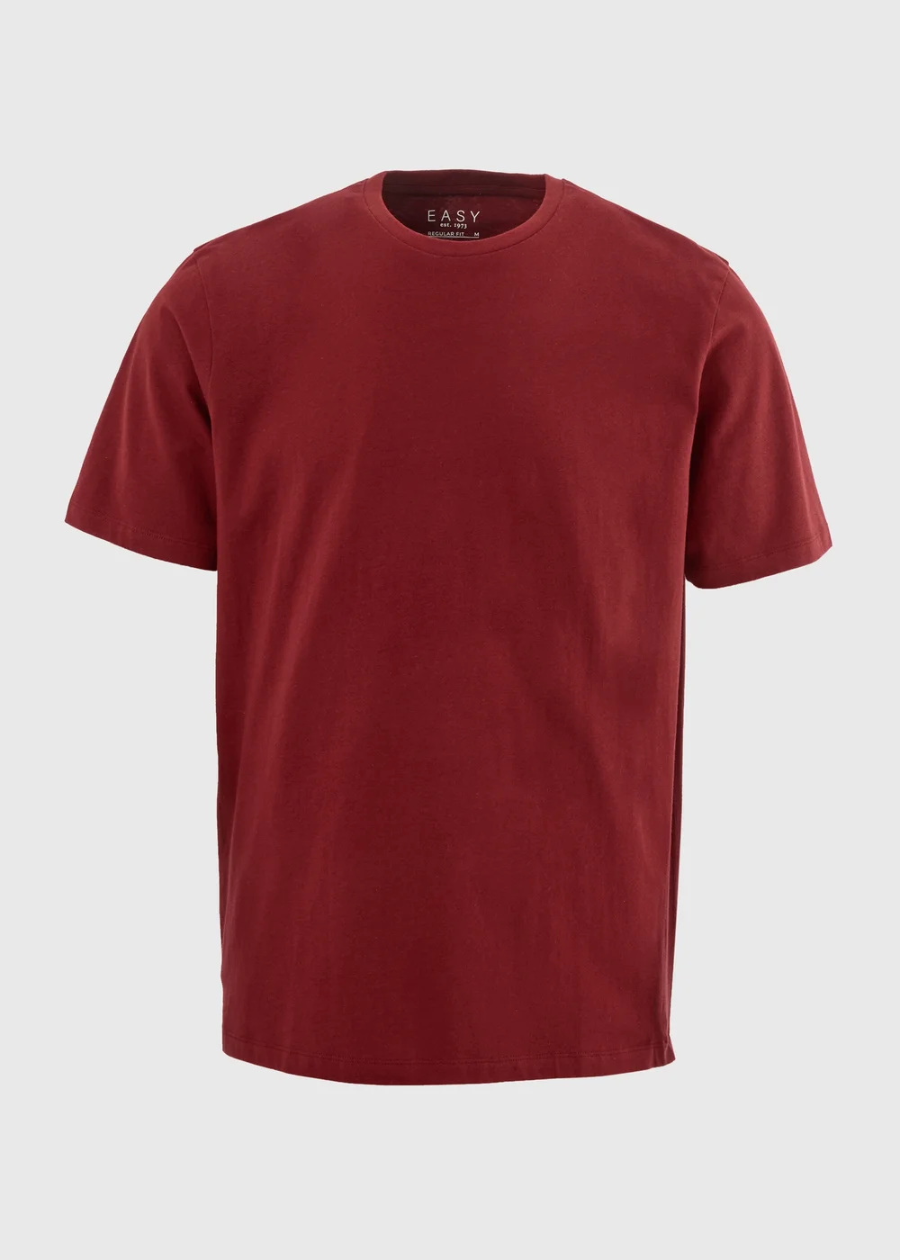 Red Essential Crew Neck T-Shirt - XS Image 5