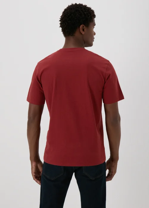 Red Essential Crew Neck T-Shirt - XS Image 2