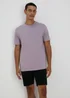 Lilac Essential Crew Neck T-Shirt - XS Image 1