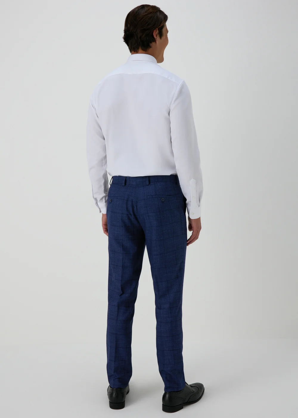 Taylor & Wright Chatsworth Navy Slim Fit Trousers - 30 Waist 29 Leg Image 4
