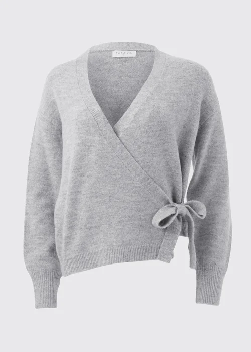 Grey Wrap Cardigan - XS Image 5