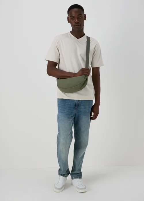 Cream Essential V-Neck T-Shirt - XS Image 4