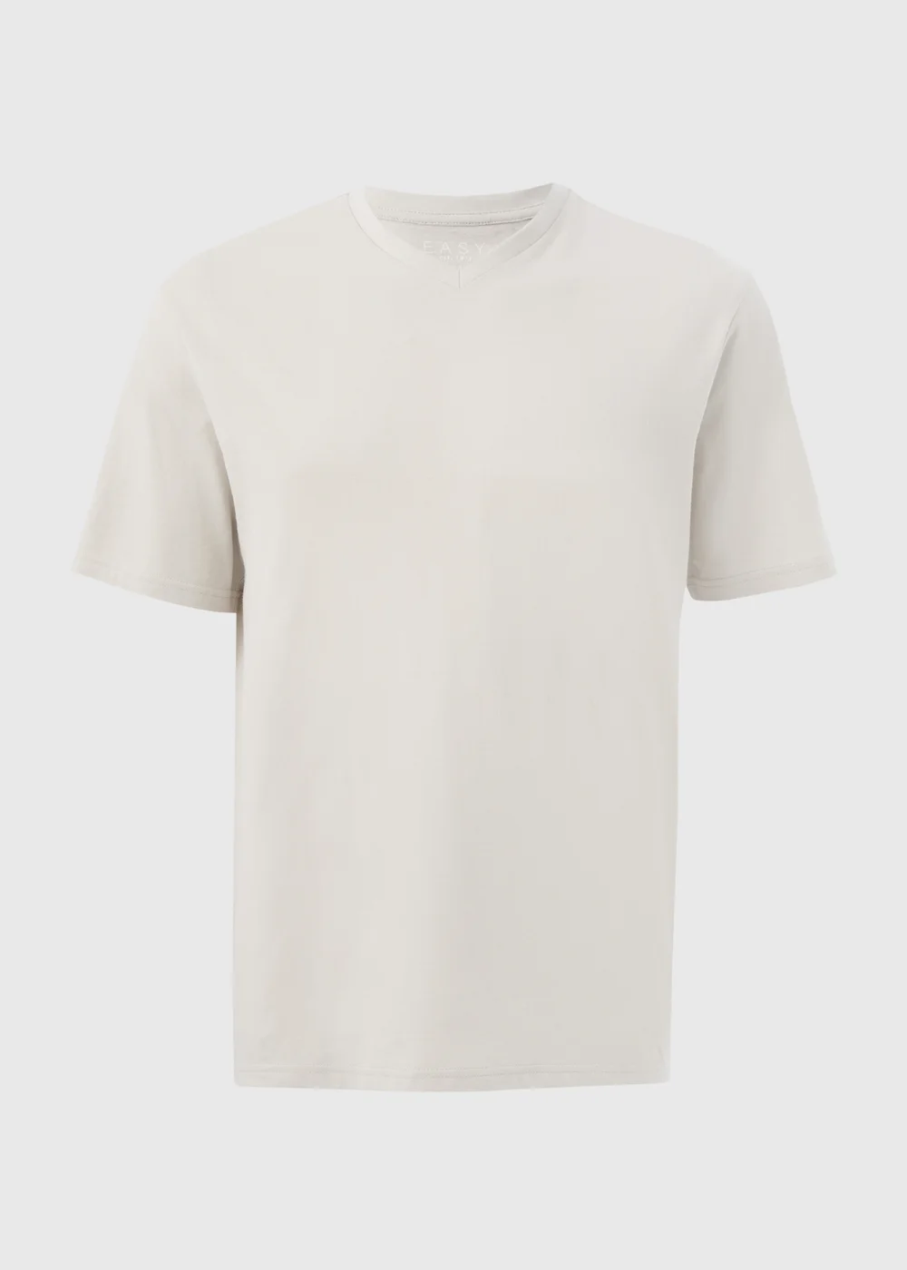 Cream Essential V-Neck T-Shirt - XS Image 5