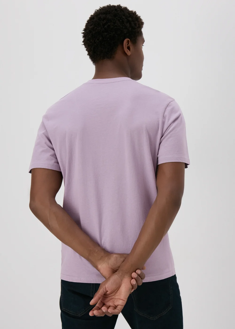 Purple Essential V-Neck T-Shirt - XS Image 2
